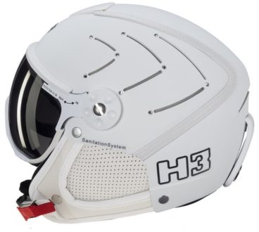 HMR H3 Soft Aero Bianco Swa. + štít VTS1W 18/19