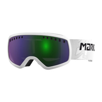 brýle Marker 4:3 Neon white/green screen mirr.