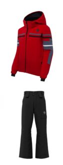 Descente dětský set CRUZ JR (b+k) 150