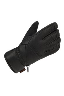 Descente kožené pětiprsté rukavice